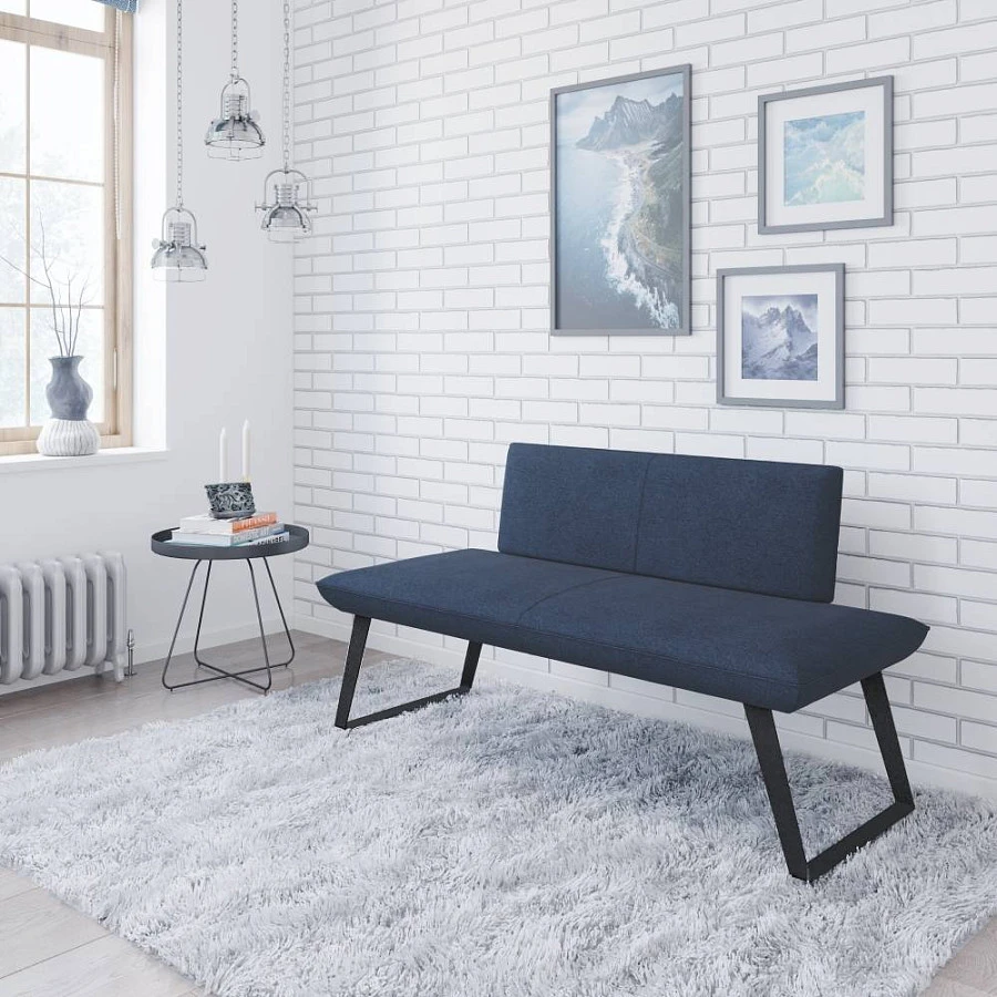 Диван кухонный Cosmo 140 blue - фото 3