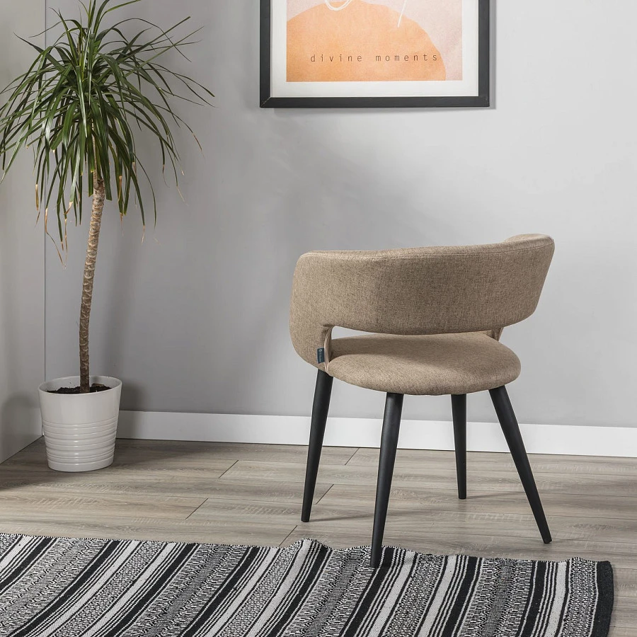 Стул Hugs beige/черный - фото 11