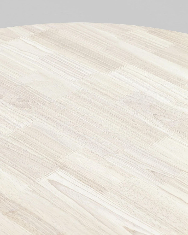 Стол обеденный GERDA 100*100 беленый дуб - фото 6