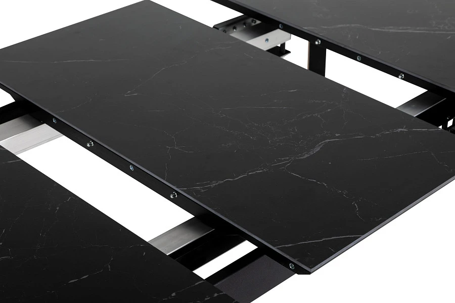 Стол раздвиж. Combi Ceramic 140-180 Automatic Natur/Dark marble - фото 7