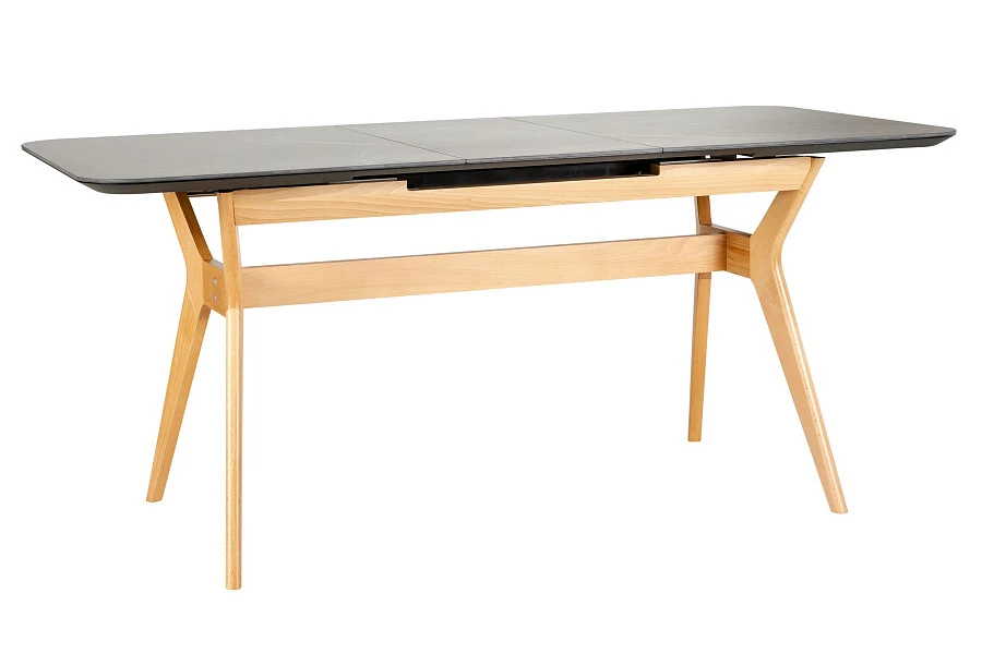 Стол раздвиж. Нарвик Ceramic 140-180 Automatic Natur/Dark marble - фото 9