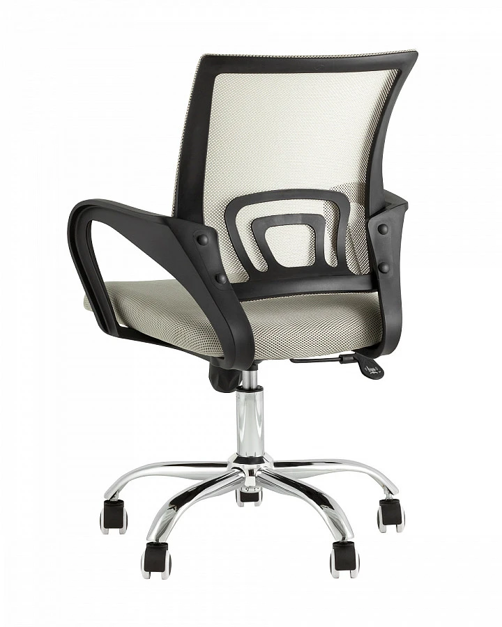 Кресло офисное TopChairs Simple New серый - фото 4