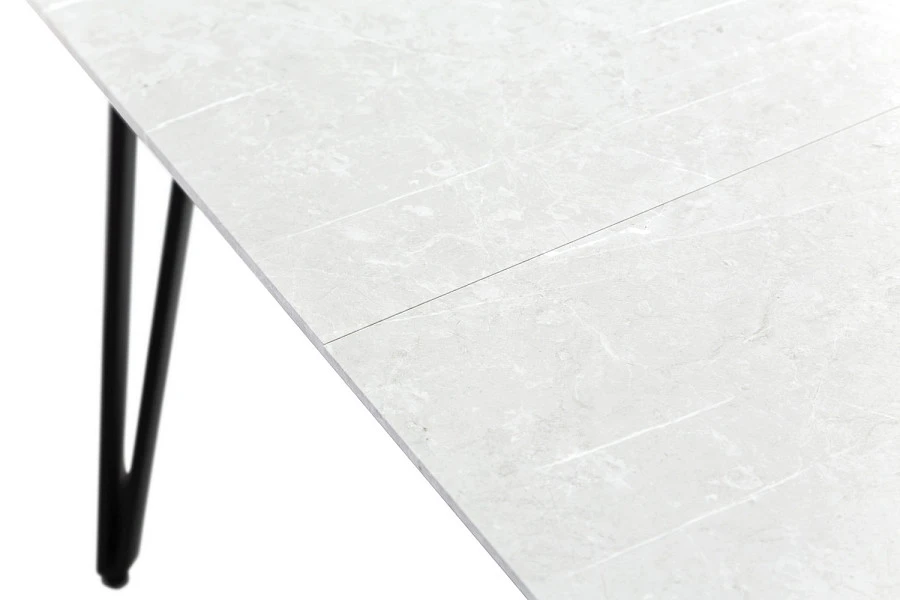 Стол Диего раскладной 140-180*80 мрамор бьянко - фото 8