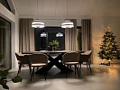 Отзыв от Стул Oscar Diag beige/черный 2