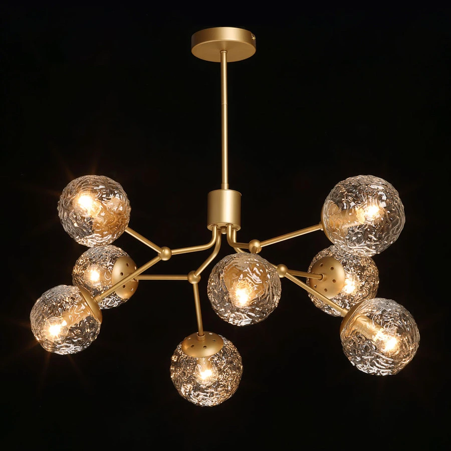 Люстра потолочная DeMarkt Гамбург 605018208 - фото 2