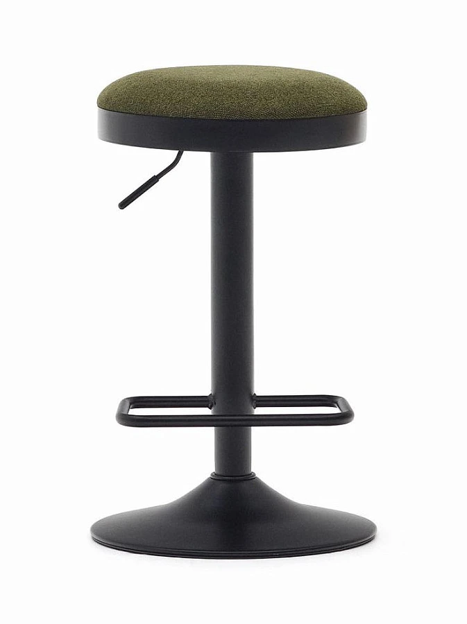 Табурет Zaib синели тм.-зел./ черн.мат.сталь - фото 5