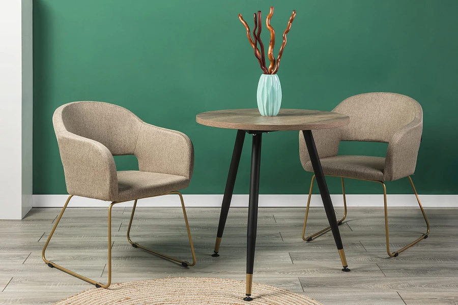 Стул Oscar Браун/ЛинкЗолот - фото 11