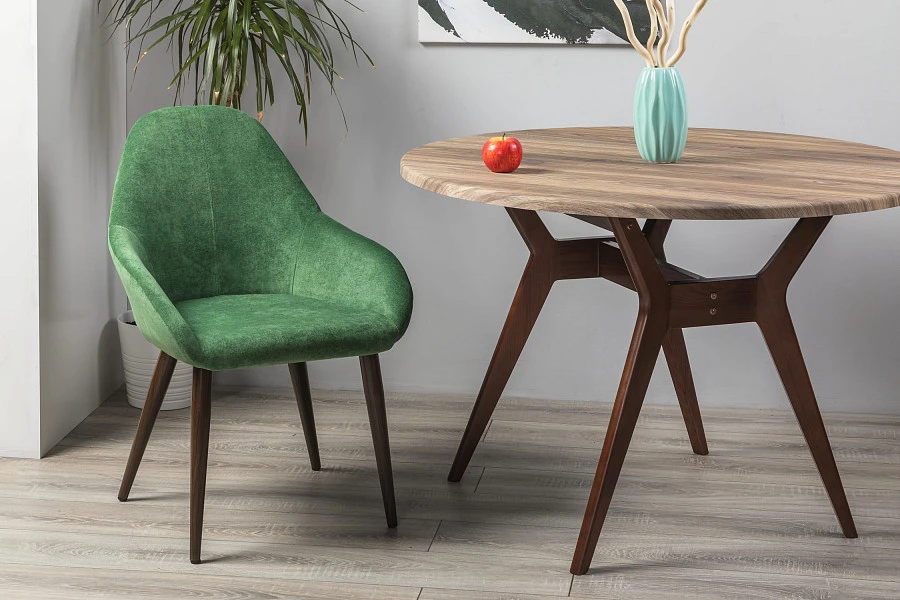 Кресло Kent Грин/ТОрех - фото 5