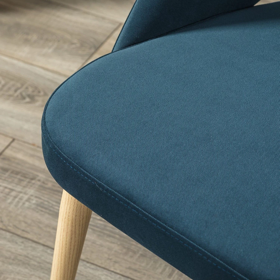 Стул Lars Diag blue/нат.дуб - фото 14