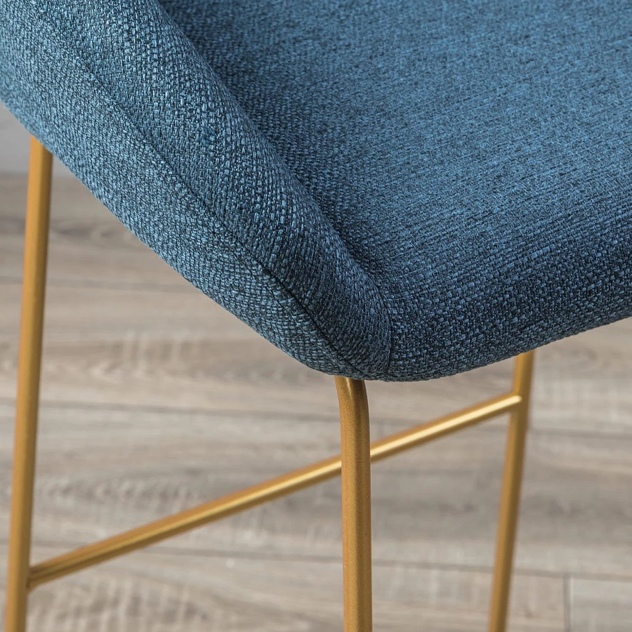 Кресло Бар Kent БлюАрт/ЛинкЗолот - фото 7