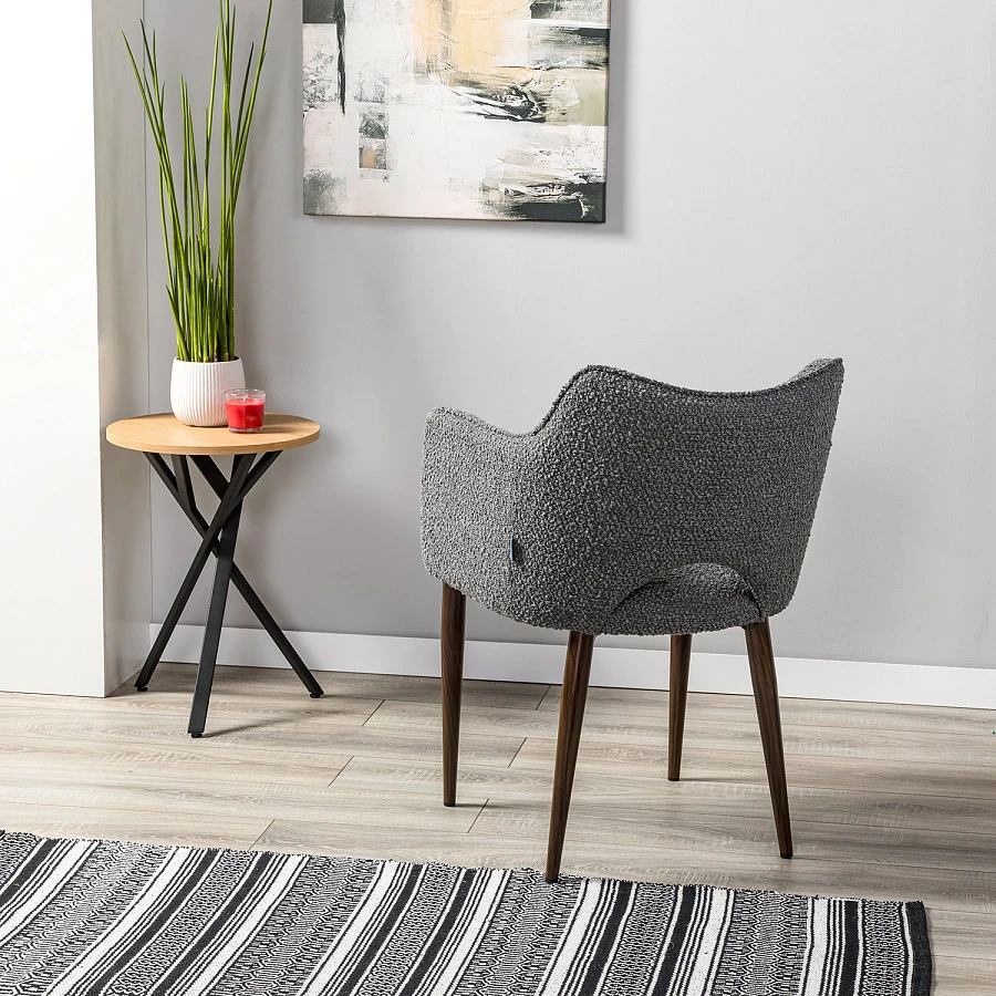 Стул Ralf Vent темно-серый/т.орех - фото 14