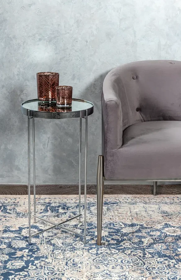 Приставной столик Gatsby S Silver 0.6x0.32x0.32м - фото 6