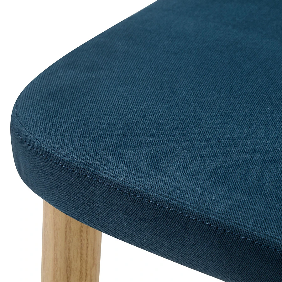 Стул Ledger Diag blue/нат.дуб - фото 5