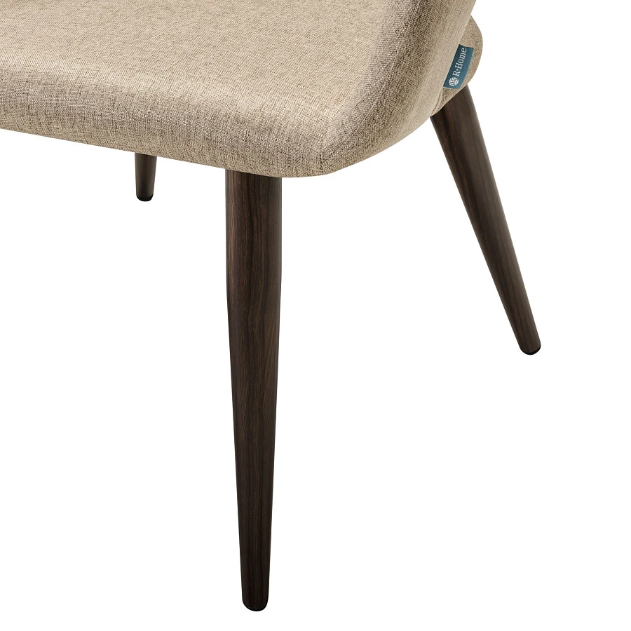 Стул Hugs beige/т.орех - фото 7