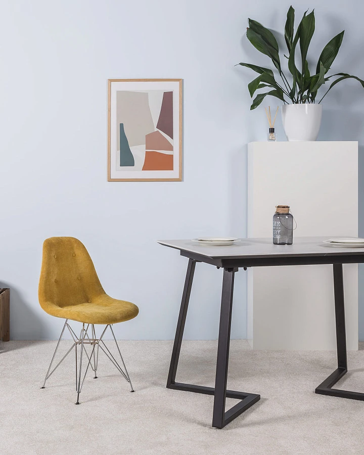 Стул Eames Жёлт/CR - фото 9