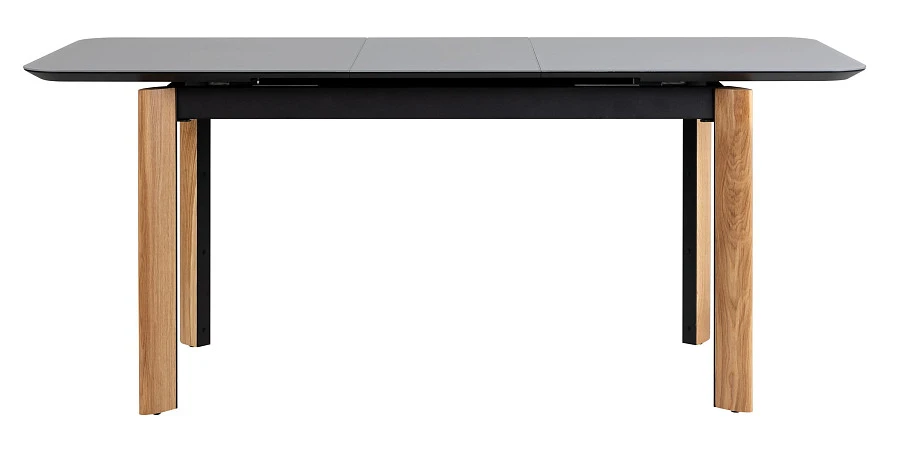 Стол раскл. Combi Glass 140-180 Automatic Natur/Dark matte glass - фото 9