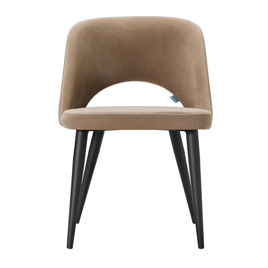 Кресло Lars Diag beige/черный - фото 4