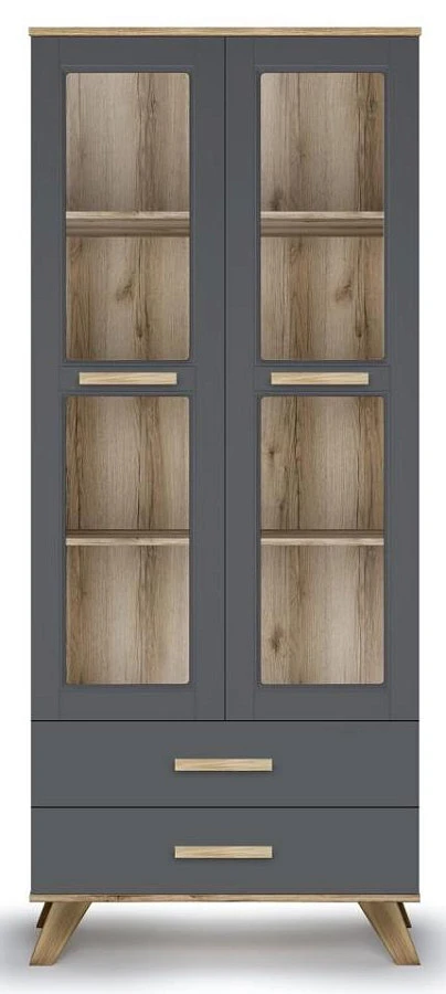 Шкаф-витрина Вега Сканди 800 ГТ.0129.303.003 - фото 2