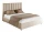 Кровать Параллель  160х200 светло-бежевого цвета