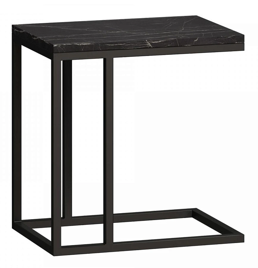 Стол приставной Мальборк 12 Мрамор Блэк лофт