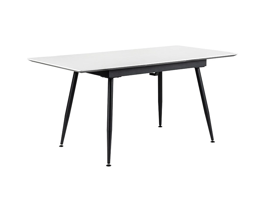 Стол Месси раздвиж. 120-160 Светлый мрамор/Бабочка - фото 8