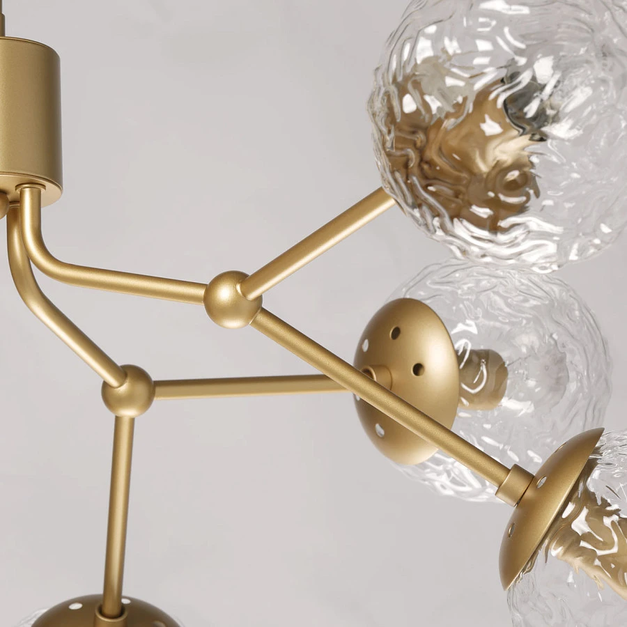 Люстра потолочная DeMarkt Гамбург 605018208 - фото 10