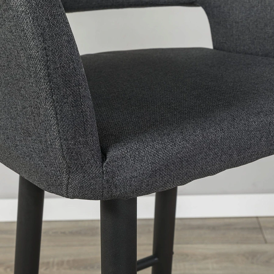 Стул Бар Oscar тёмно-серый/черный - фото 11