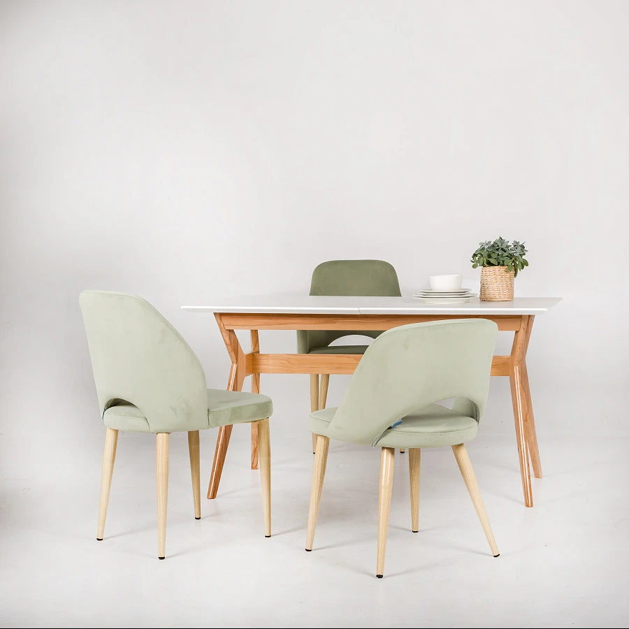 Стол Нарвик раскладной 120-160 БУК-Белый - фото 10