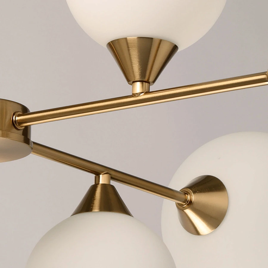 Люстра подвесная DeMarkt Оливия 306015508 - фото 9