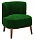 Кресло Шафран зеленый
