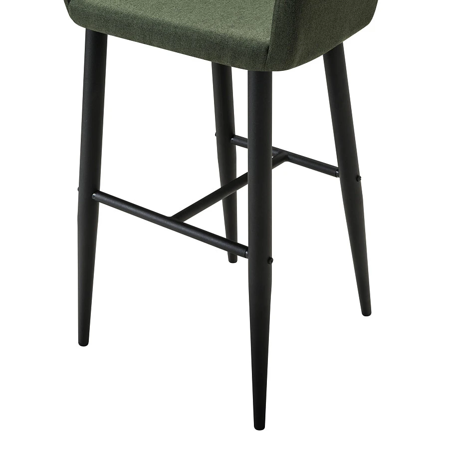 Кресло Бар.Oscar тёмно-зеленый/черный - фото 5