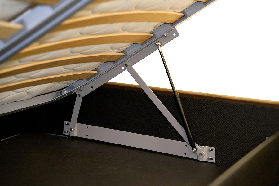 Кровать Палермо 160х200 кирпичного цвета - фото 4