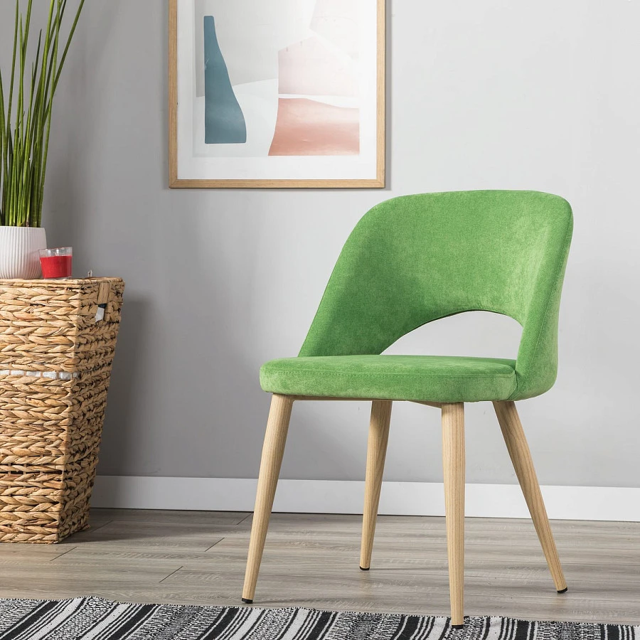 Кресло Lars Green/нат.дуб - фото 9