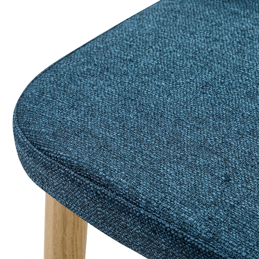 Стул Ledger синий/нат.дуб - фото 4