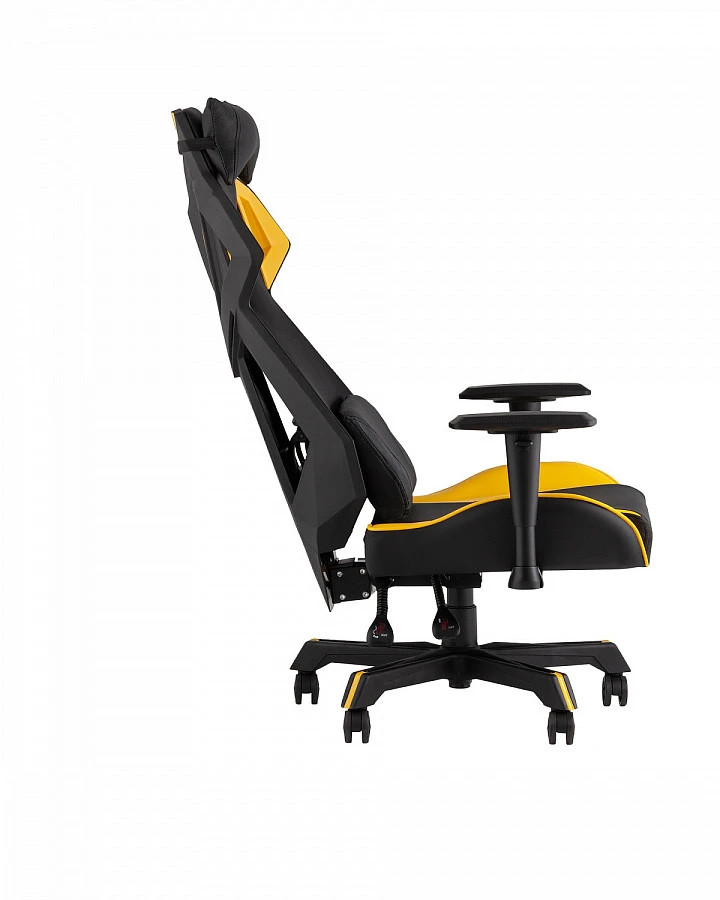 Кресло спортивное TopChairs Рэтчэт желтый - фото 4
