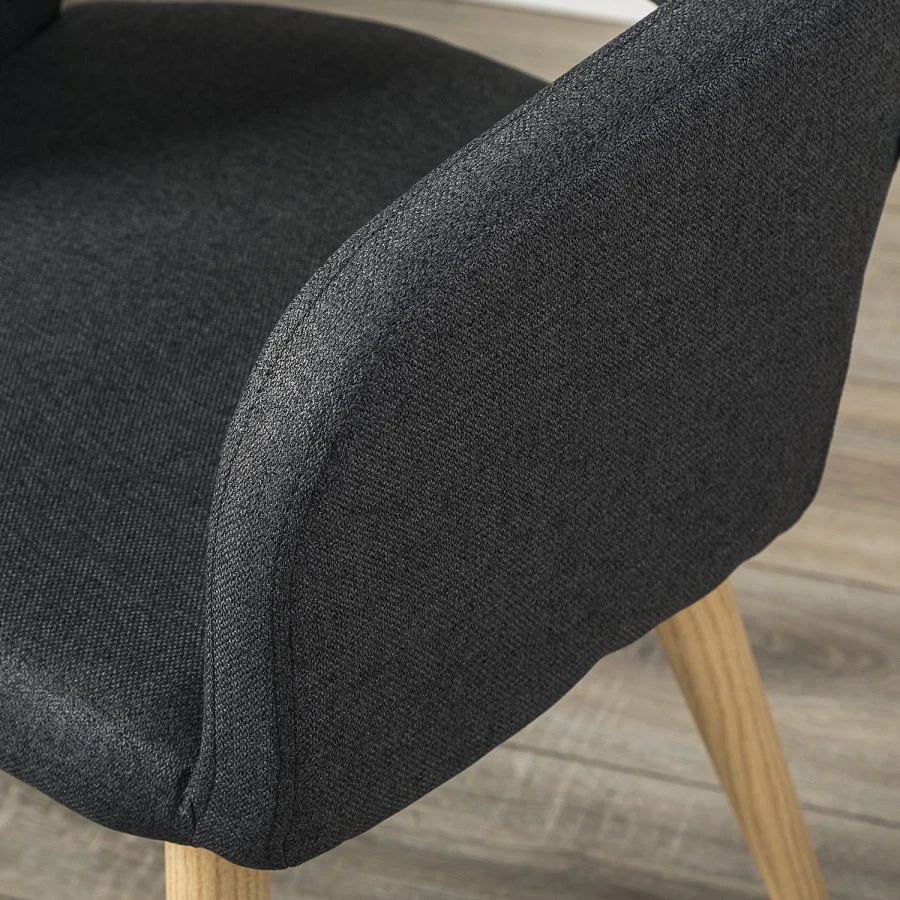 Стул Oscar тёмно-серый/нат.дуб - фото 13