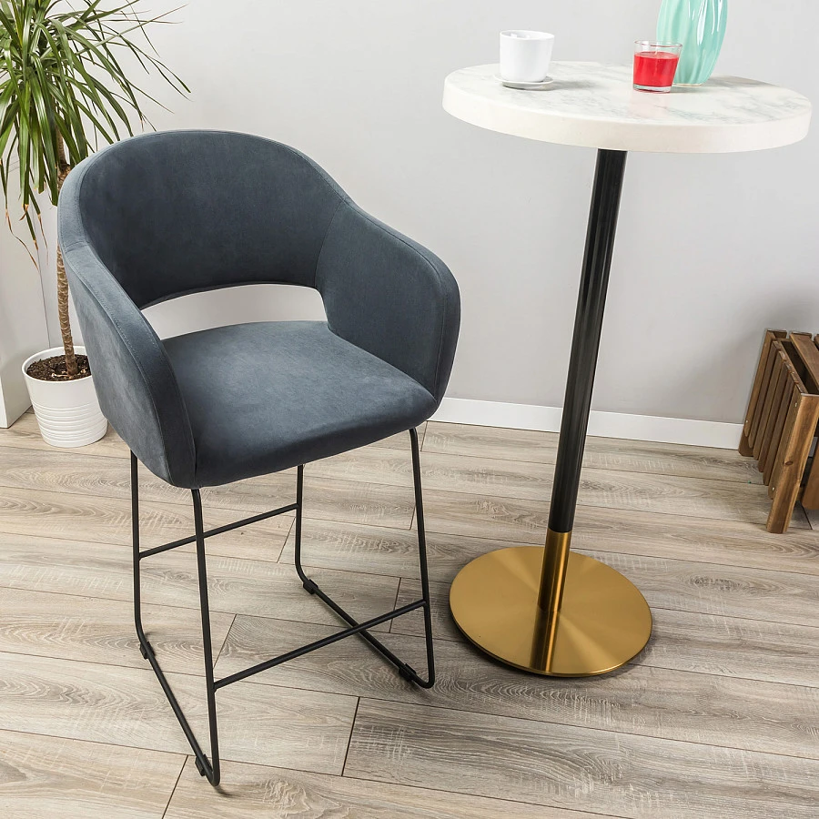 Кресло полубар Oscar Diag grey/Линк - фото 7