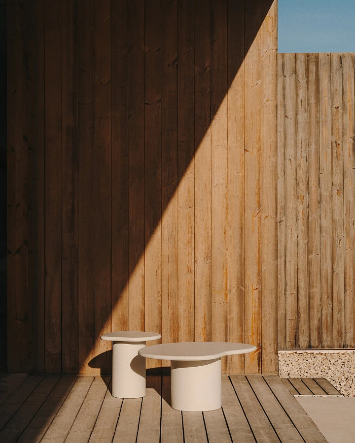 Macarella журнал.стол  83x77см/бел.цемент - фото 2