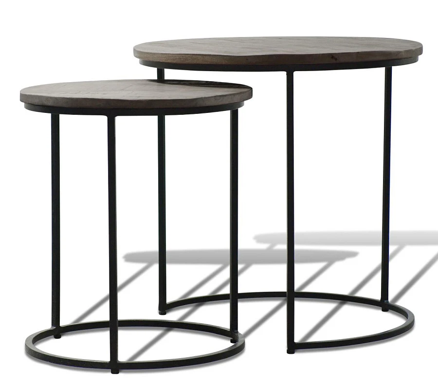 Набор серых столиков, ИНДУ ДХУСАР - фото 2