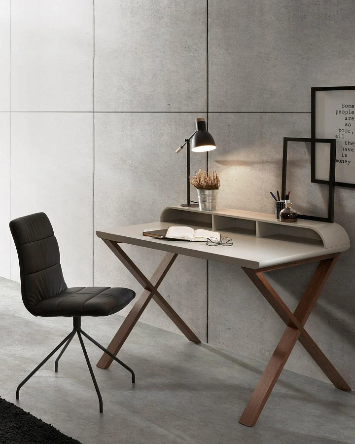 Настольная лампа Scarlett черная - фото 2