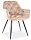 Стул кухонный CHERRY VELVET (бежевый/черный)
