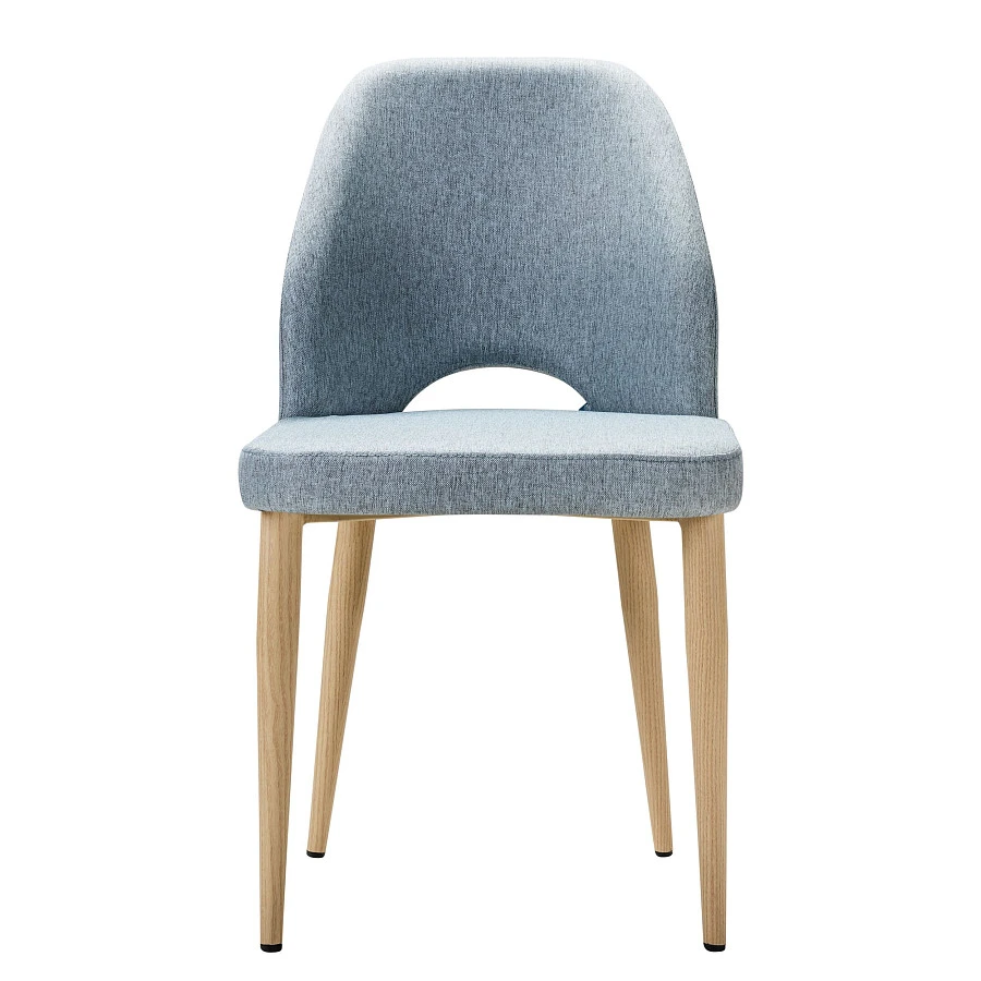 Стул Ledger св.серый/нат.дуб - фото 2