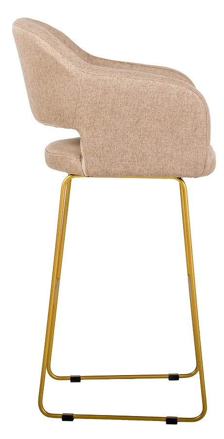 Кресло Бар Oscar Браун/ЛинкЗолот - фото 5