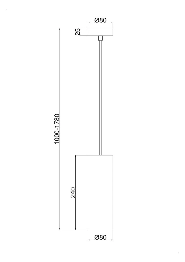 Подвесной светильник Maytoni P011PL-01CH - фото 2