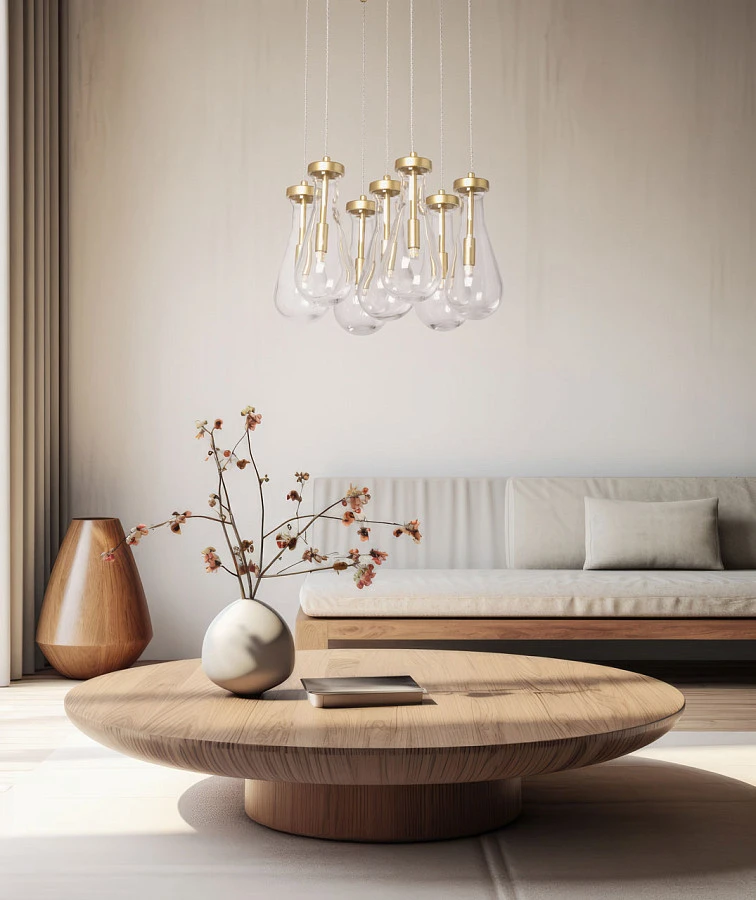 Люстра подвесная DeMarkt Крайс 657013807 - фото 8