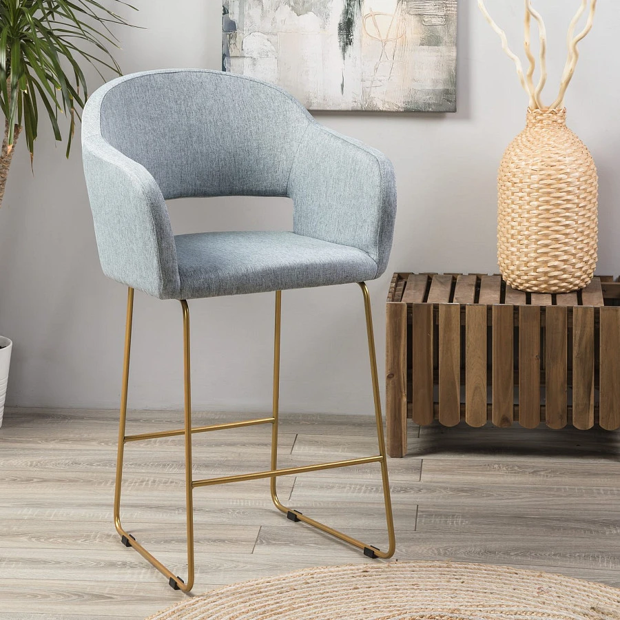 Кресло Полубар Oscar Грей/ЛинкЗолот - фото 6