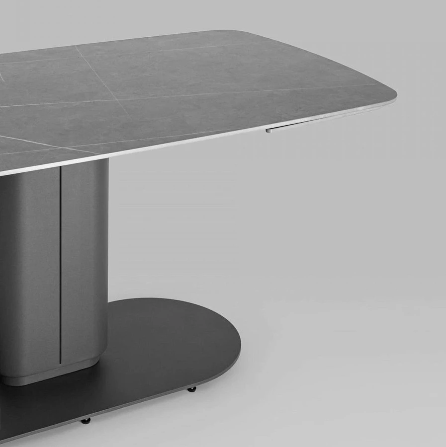 Стол обед. Глория раскл. 170-250*90 керам.серая - фото 5