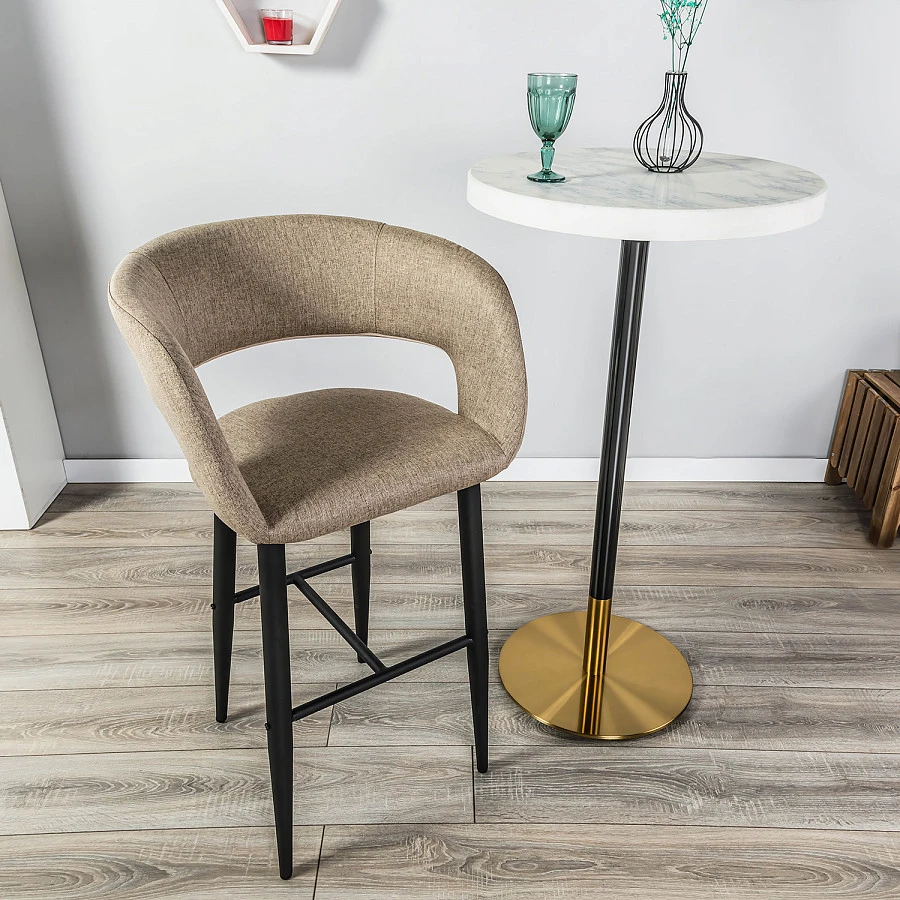 Кресло Бар.Hugs beige/черный - фото 8