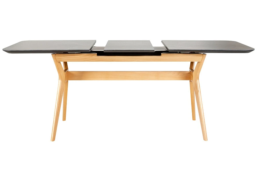 Стол раздвиж. Нарвик Ceramic 140-180 Automatic Natur/Dark marble - фото 7