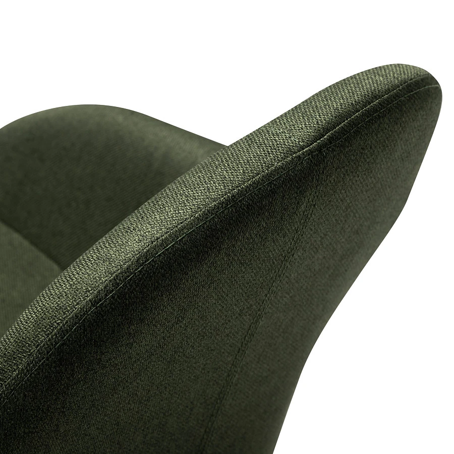 Кресло Kent тёмно-зеленый/нат.дуб - фото 8